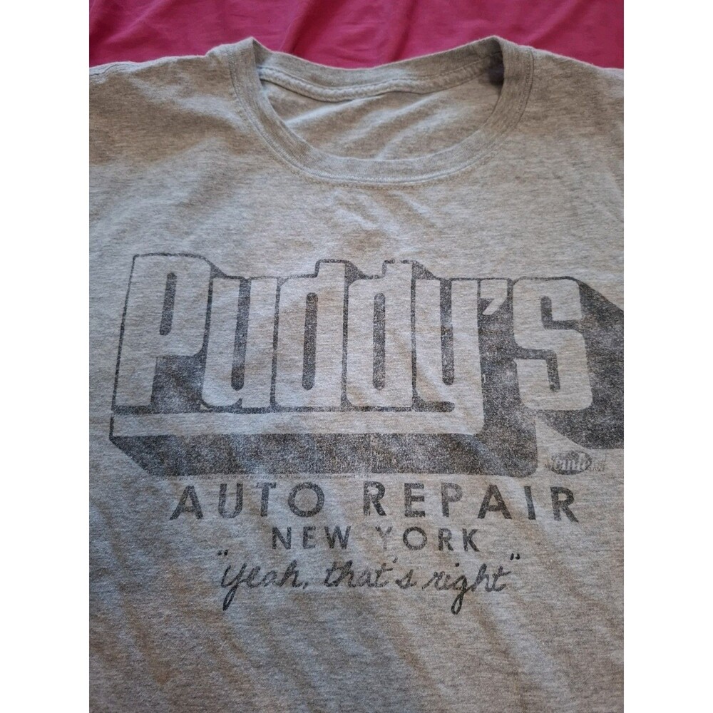 Seinfeld Puddy’s Auto Repair T-Shirt Gray XL 2XL 90s TV Graphic Tee Tagless